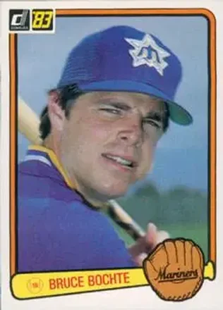 1983 Donruss #127 - Bruce Bochte - Seattle Mariners 1983 Donruss #127 - Bruce Bochte - Seattle Mariners
