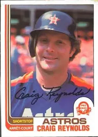 1982 O-Pee-Chee #57 - Craig Reynolds - Houston Astros