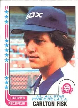 1982 O-Pee-Chee #58 Carlton Fisk