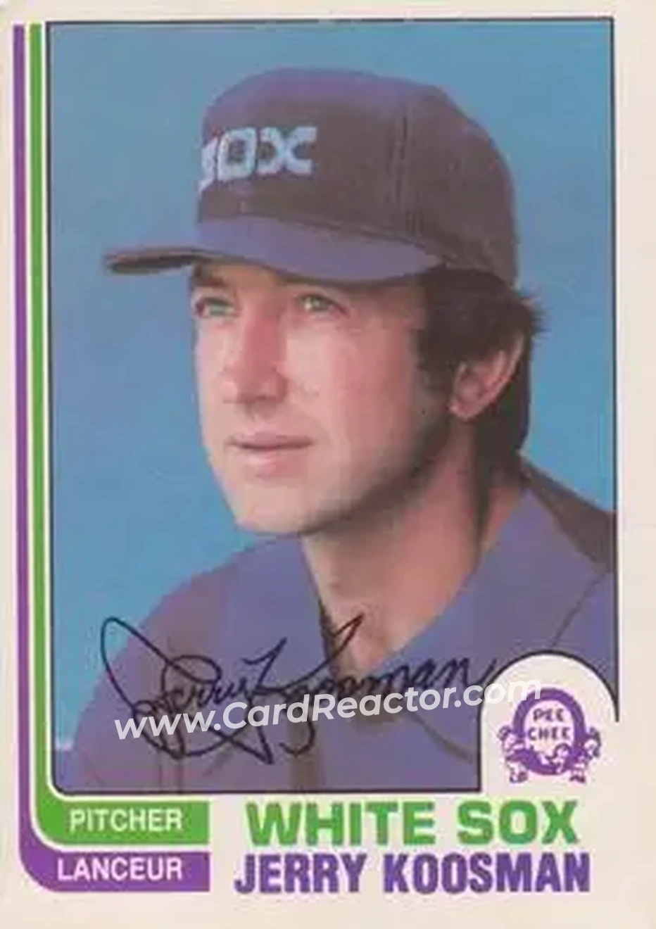 1982 O-Pee-Chee #63 - Jerry Koosman - Chicago White Sox - Front