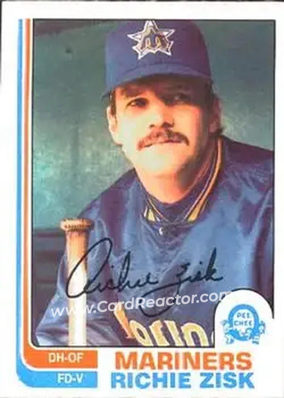 1982 O-Pee-Chee #66 - Richie Zisk - Seattle Mariners - Front 1982 O-Pee-Chee #66 - Richie Zisk - Seattle Mariners - Front