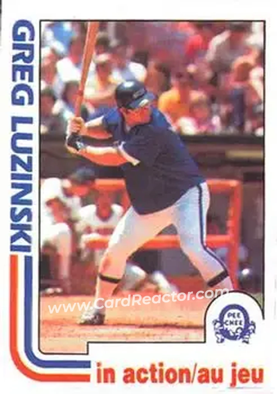 1982 O-Pee-Chee #69 - Greg Luzinski - Chicago White Sox - Front