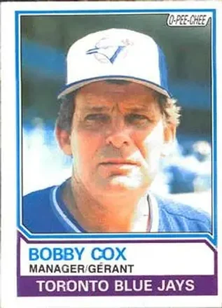 1983 O-Pee-Chee #34 Bobby Cox