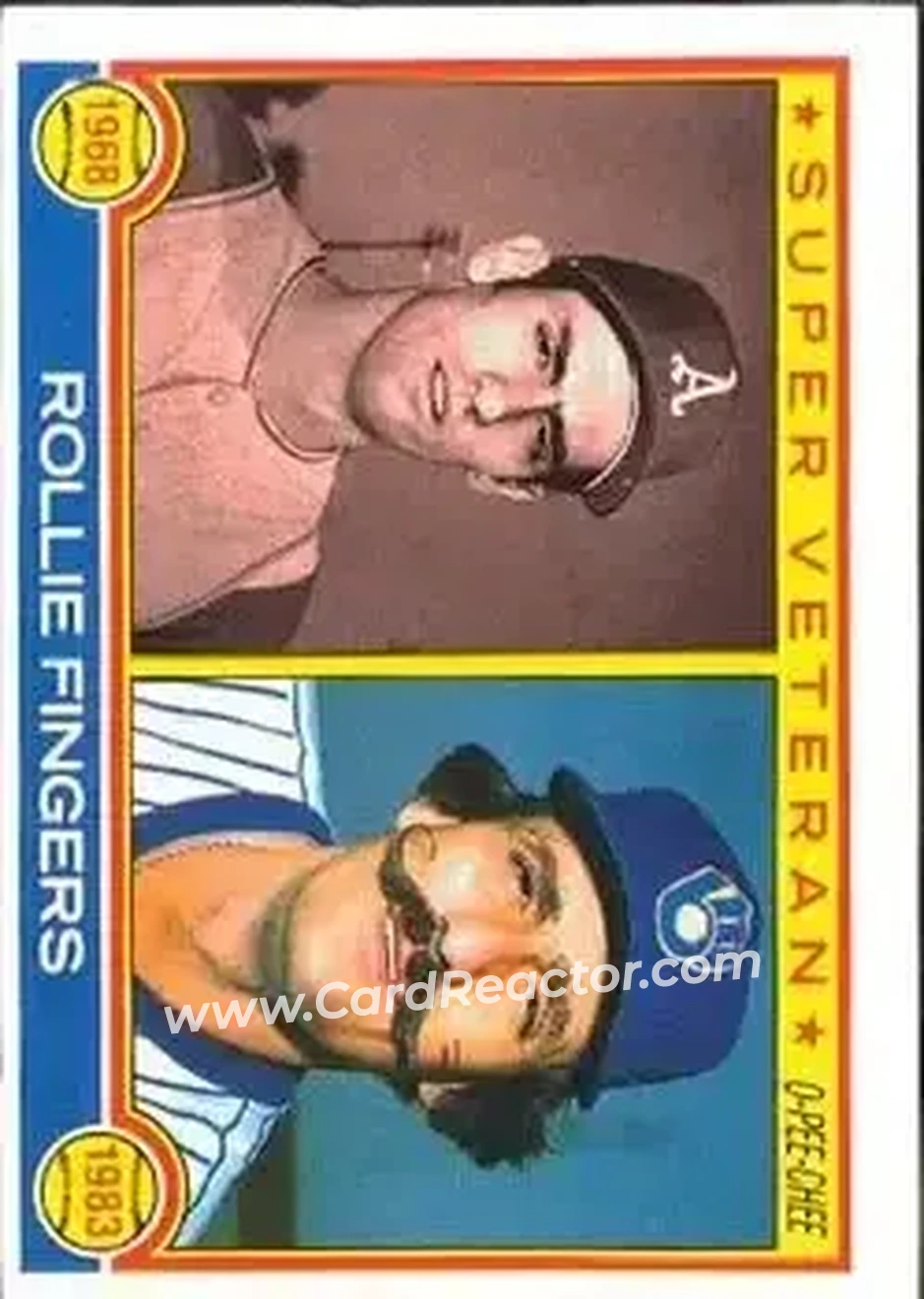 1983 O-Pee-Chee #36 - Rollie Fingers - Front 1983 O-Pee-Chee #36 - Rollie Fingers - Front