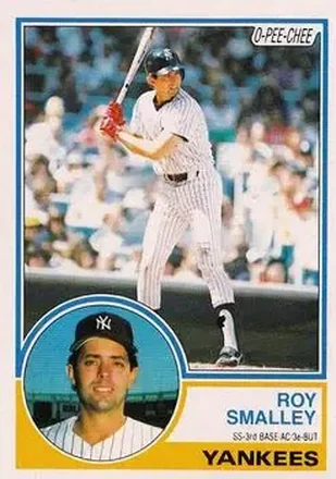 1983 O-Pee-Chee #38 - Roy Smalley - New York Yankees
