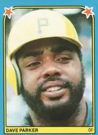 1983 Fleer Star Stickers #72 Dave Parker