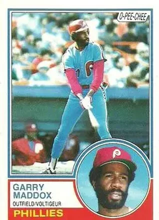 1983 O-Pee-Chee #41 - Garry Maddox - Philadelphia Phillies