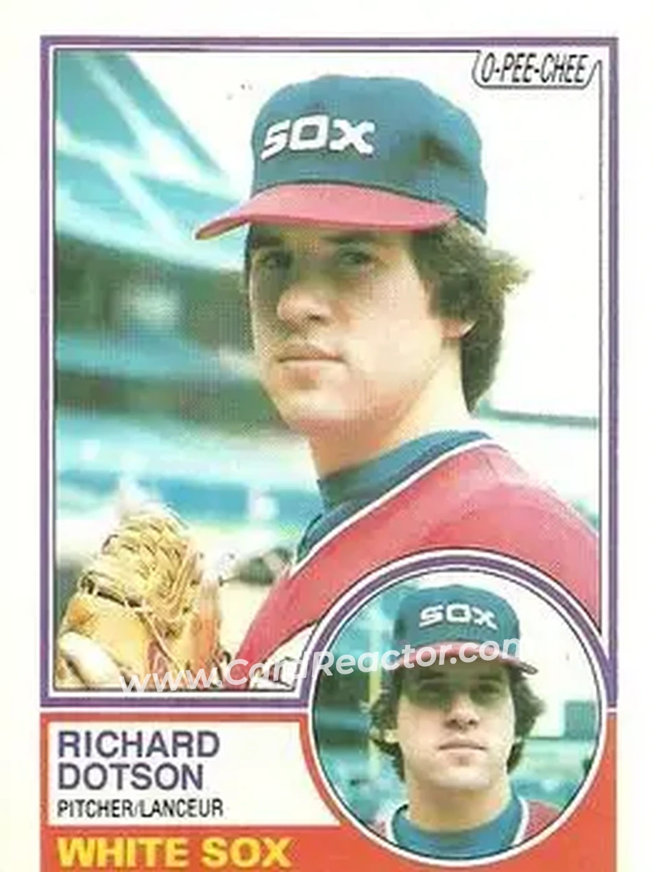 1983 O-Pee-Chee #46 - Rich Dotson - Chicago White Sox - Front