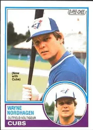 1983 O-Pee-Chee #47 - Wayne Nordhagen - Chicago Cubs