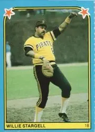 1983 Fleer Star Stickers #81 Willie Stargell