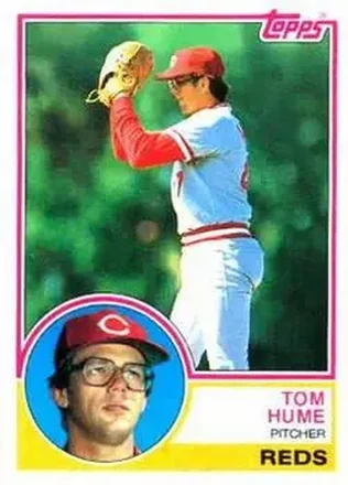1983 Topps #86 - Tom Hume - Cincinnati Reds