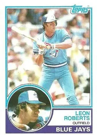1983 Topps #89 - Leon Roberts - Toronto Blue Jays