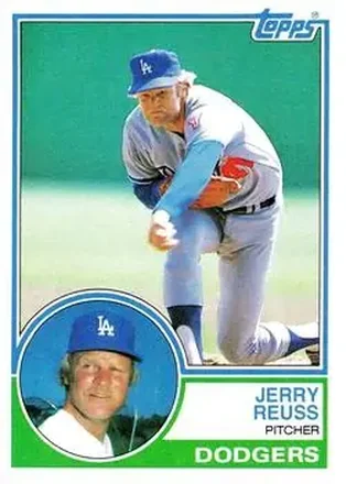 1983 Topps #90 - Jerry Reuss - Los Angeles Dodgers
