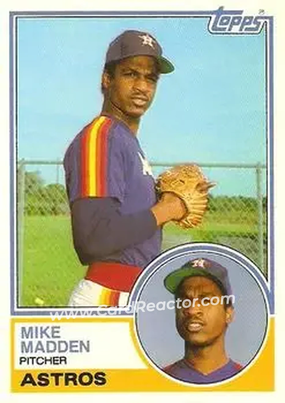 1983 Topps Traded #64T - Mike Madden - Houston Astros - Front