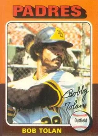 1975 Topps #402 - Bob Tolan - San Diego Padres