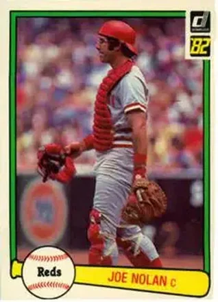 1982 Donruss #62 - Joe Nolan - Cincinnati Reds 1982 Donruss #62 - Joe Nolan - Cincinnati Reds