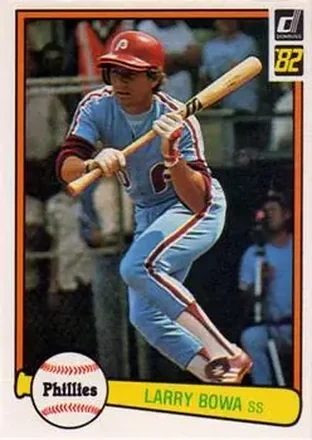 1982 Donruss #63 - Larry Bowa - Philadelphia Phillies