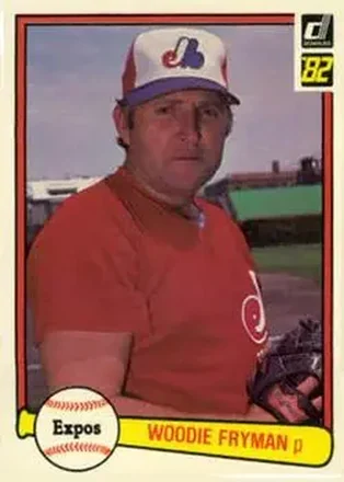 1982 Donruss #68 - Woody Fryman - Montreal Expos