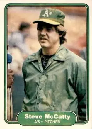 1982 Fleer #99 - Steve McCatty - Oakland Athletics 1982 Fleer #99 - Steve McCatty - Oakland Athletics