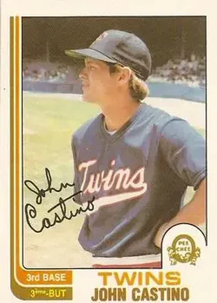 1982 O-Pee-Chee #73 - John Castino - Minnesota Twins