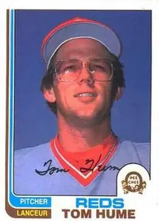 1982 O-Pee-Chee #79 - Tom Hume - Cincinnati Reds
