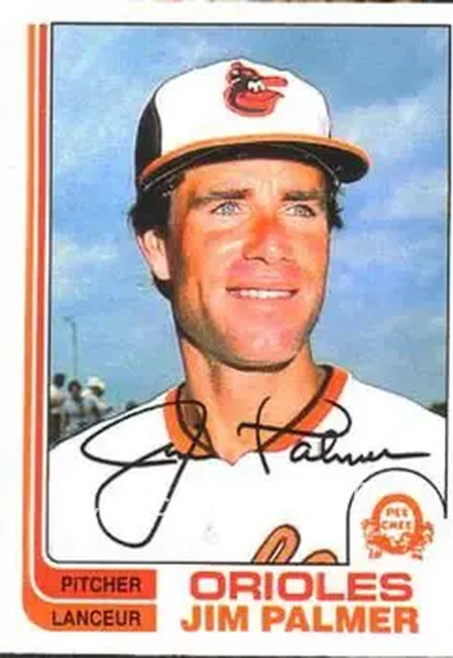 1982 O-Pee-Chee #80 - Jim Palmer - Baltimore Orioles - Front 1982 O-Pee-Chee #80 - Jim Palmer - Baltimore Orioles - Front