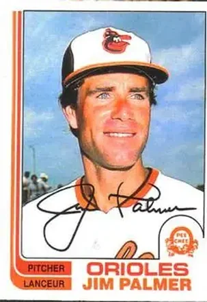 1982 O-Pee-Chee #80 Jim Palmer