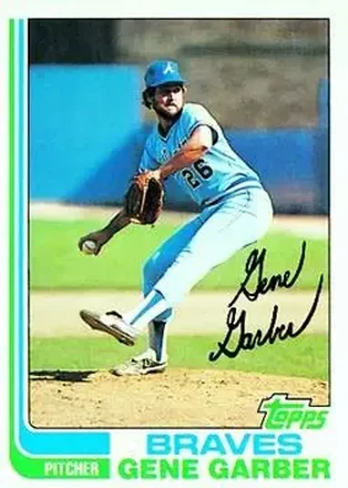 1982 Topps #32 - Gene Garber - Atlanta Braves
