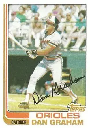 1982 Topps #37 - Dan Graham - Baltimore Orioles 1982 Topps #37 - Dan Graham - Baltimore Orioles