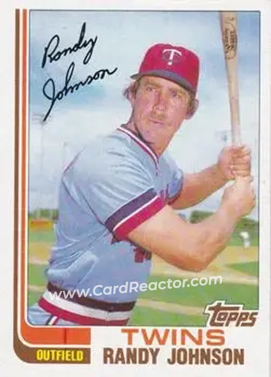 1982 Topps Traded #51T - Randy Johnson - Minnesota Twins - Front