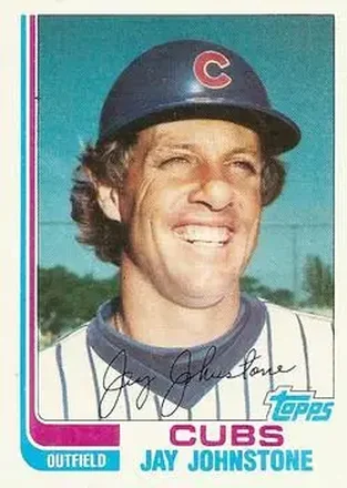 1982 Topps Traded #52T - Jay Johnstone - Chicago Cubs