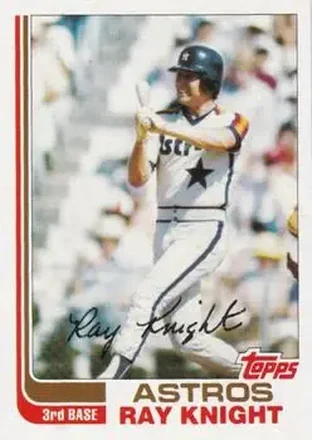 1982 Topps Traded #57T - Ray Knight - Houston Astros 1982 Topps Traded #57T - Ray Knight - Houston Astros