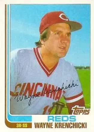 1982 Topps Traded #58T - Wayne Krenchicki - Cincinnati Reds
