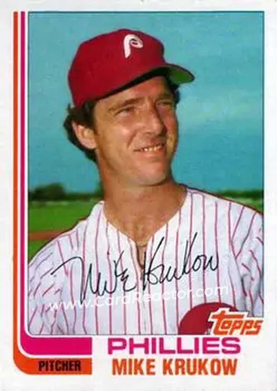 1982 Topps Traded #59T - Mike Krukow - Philadelphia Phillies - Front 1982 Topps Traded #59T - Mike Krukow - Philadelphia Phillies - Front