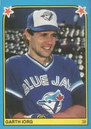 1983 Fleer Star Stickers #110 - Garth Iorg - Toronto Blue Jays