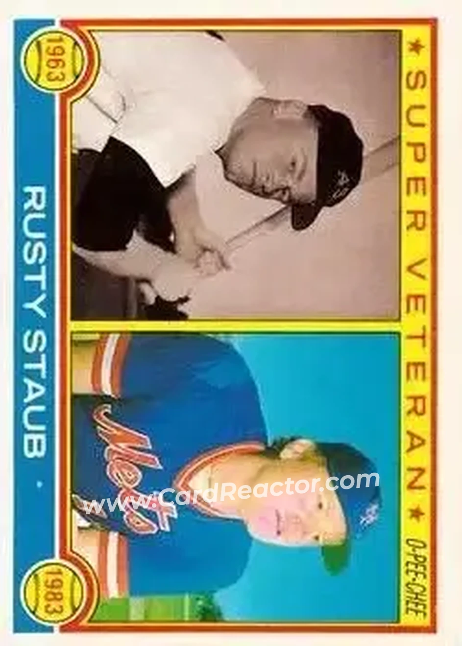 1983 O-Pee-Chee #51 - Rusty Staub - Front