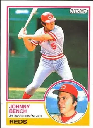 1983 O-Pee-Chee #60 Johnny Bench
