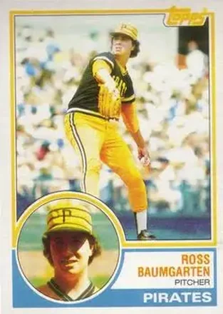 1983 Topps #97 - Ross Baumgarten - Pittsburgh Pirates