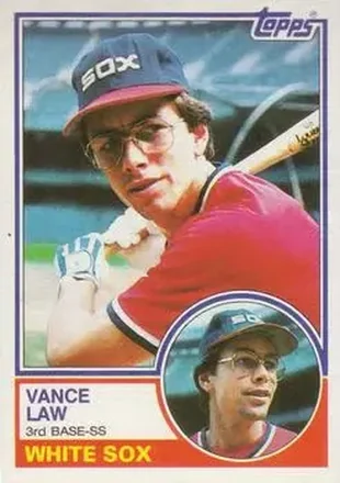 1983 Topps #98 - Vance Law - Chicago White Sox