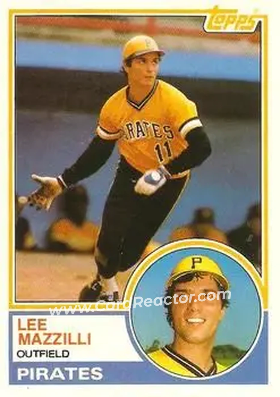 1983 Topps Traded #67T - Lee Mazzilli - Pittsburgh Pirates - Front