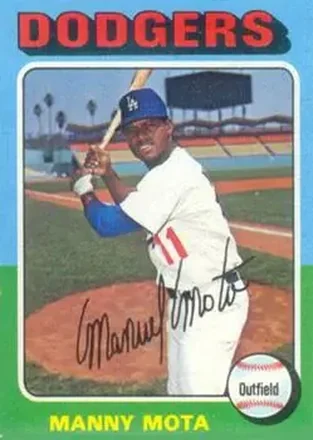 1975 Topps #414 - Manny Mota - Los Angeles Dodgers 1975 Topps #414 - Manny Mota - Los Angeles Dodgers