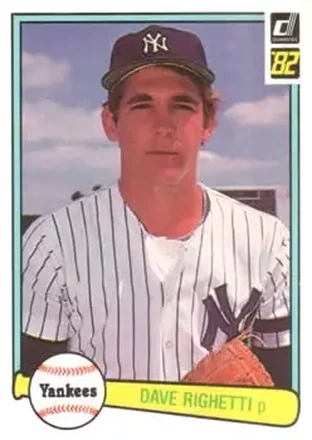 1982 Donruss #73 - Dave Righetti - New York Yankees