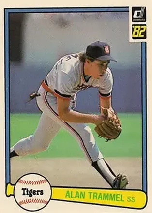 1982 Donruss #76 Alan Trammell