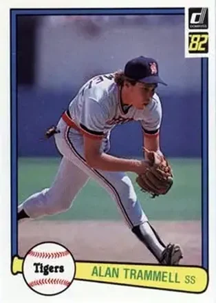 1982 Donruss #76 Alan Trammell