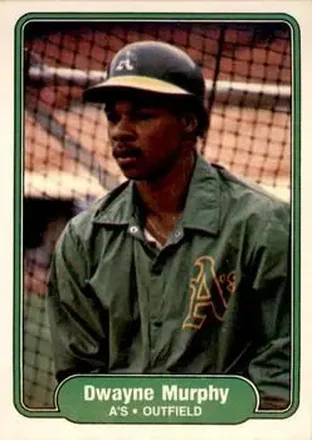 1982 Fleer #101 - Dwayne Murphy - Oakland Athletics