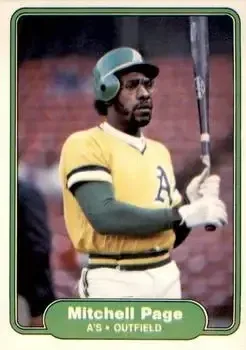 1982 Fleer feature card