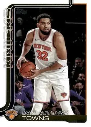 2025-26 Topps #19 - Karl-Anthony Towns - New York Knicks