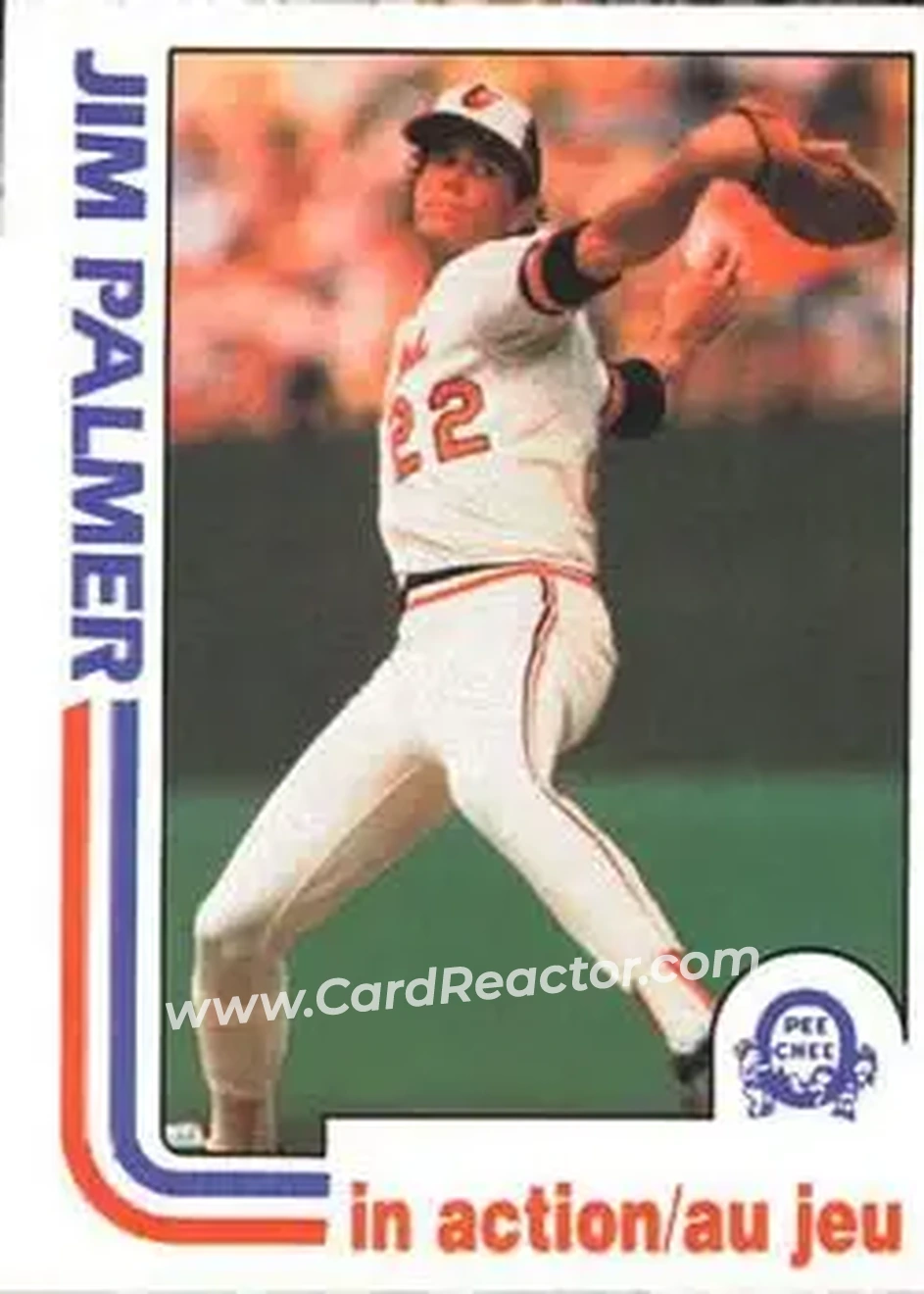 1982 O-Pee-Chee #81 - Jim Palmer - Baltimore Orioles - Front 1982 O-Pee-Chee #81 - Jim Palmer - Baltimore Orioles - Front