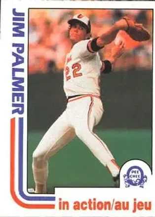 1982 O-Pee-Chee #81 Jim Palmer