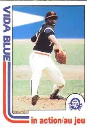 1982 O-Pee-Chee #82 - Vida Blue - San Francisco Giants